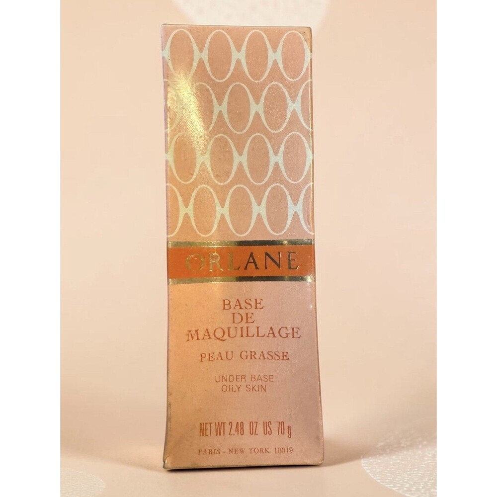Vintage ORLANE Base De Maquillage Under Base Oil Skin 2.48oz 70g NEW READ